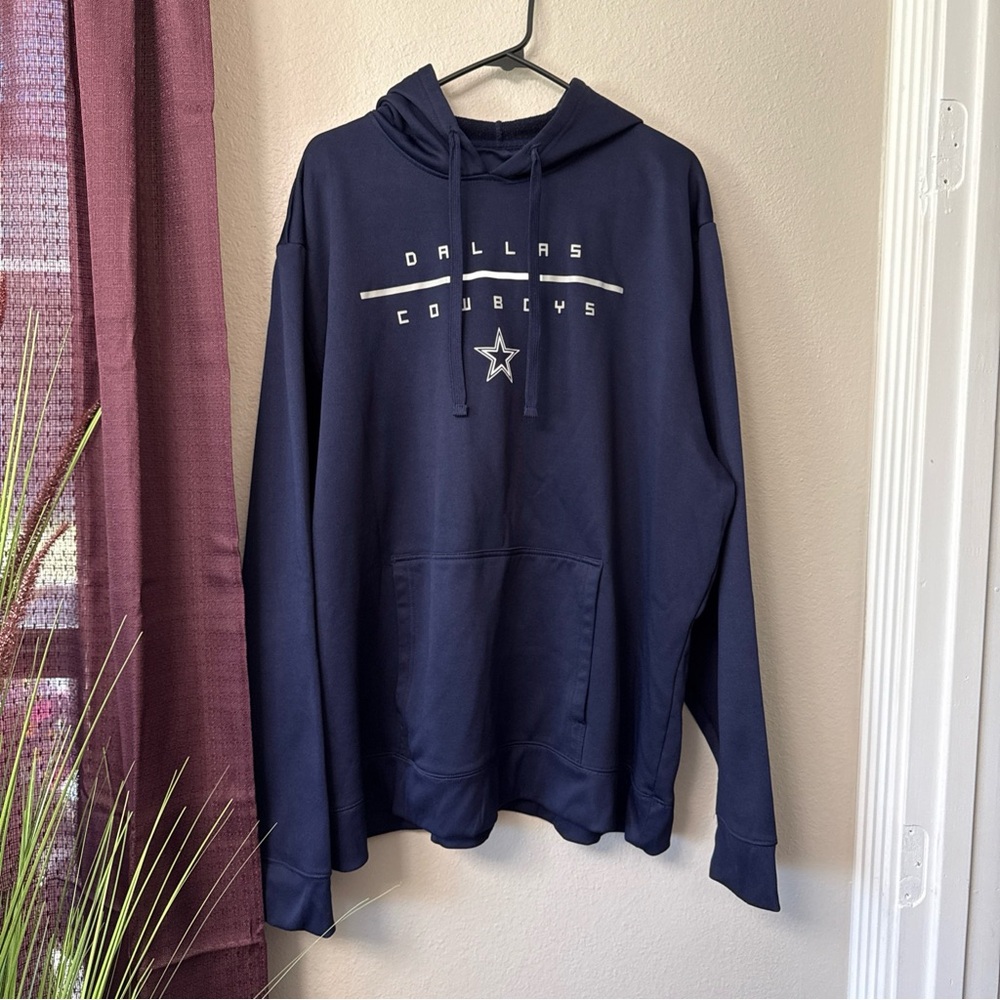 Dallas Cowboys Men's Navy Pullover Hoodie